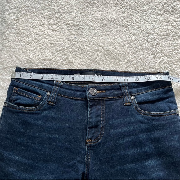 Kut from the Kloth Connie Raw Hem Ankle With Zipper Skinny Jeans Size 4 - Picture 10 of 12